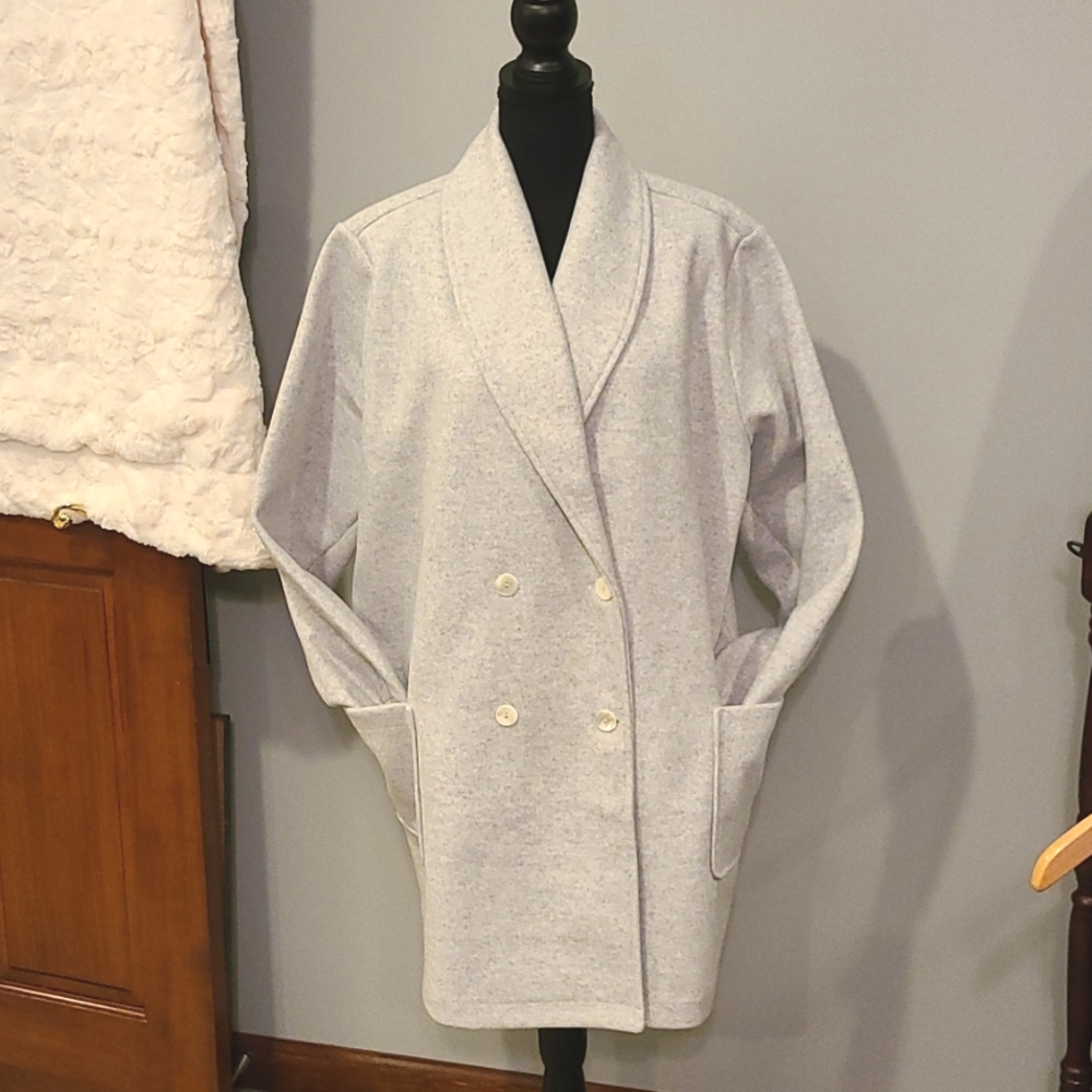 JJILL, Pure Jill!  NWT! Coat. 1X Gray